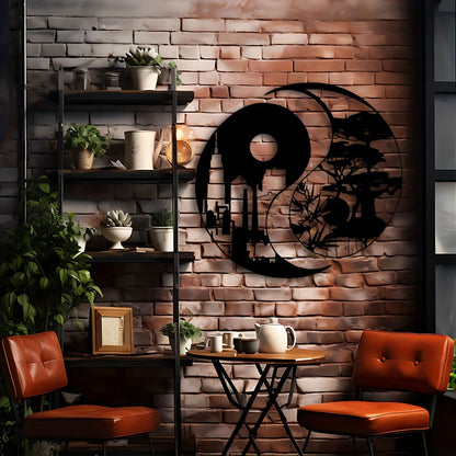 Rynx | YinYangArt - Elegant Yin Yang Metal Wall Art Set