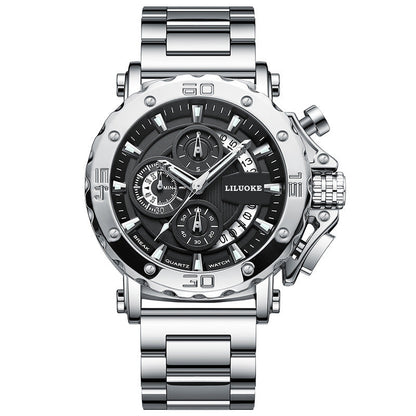 Rynx | Thick Luminous Waterproof Men's Quartz Watch