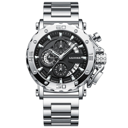 Rynx | Thick Luminous Waterproof Men's Quartz Watch