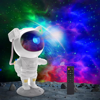 Rynx | Astronaut Galaxy Star Projector: Starry Sky Lamp for Home Decoration