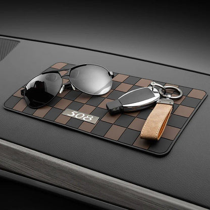 Rynx | Anti-Slip Silicone Car Dashboard Mat for Phone & Sunglasses Storage