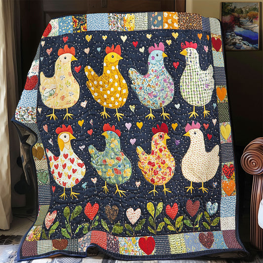 Rynx | Hen Family Quilt