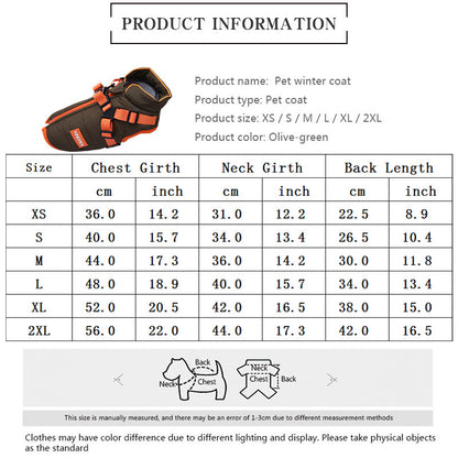 Rynx | Waterproof Padded Pet Jacket