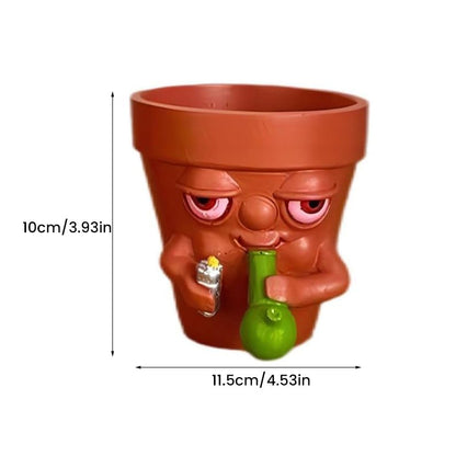 Rynx | Creative smoking flower pot