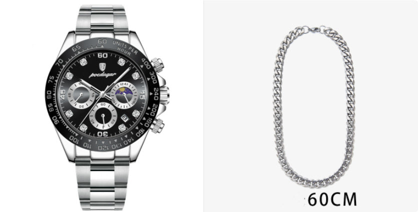 Rynx | Men's Multi-functional Fashionable Waterproof Quartz Watch