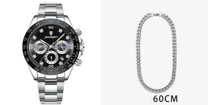 Rynx | Men's Multi-functional Fashionable Waterproof Quartz Watch
