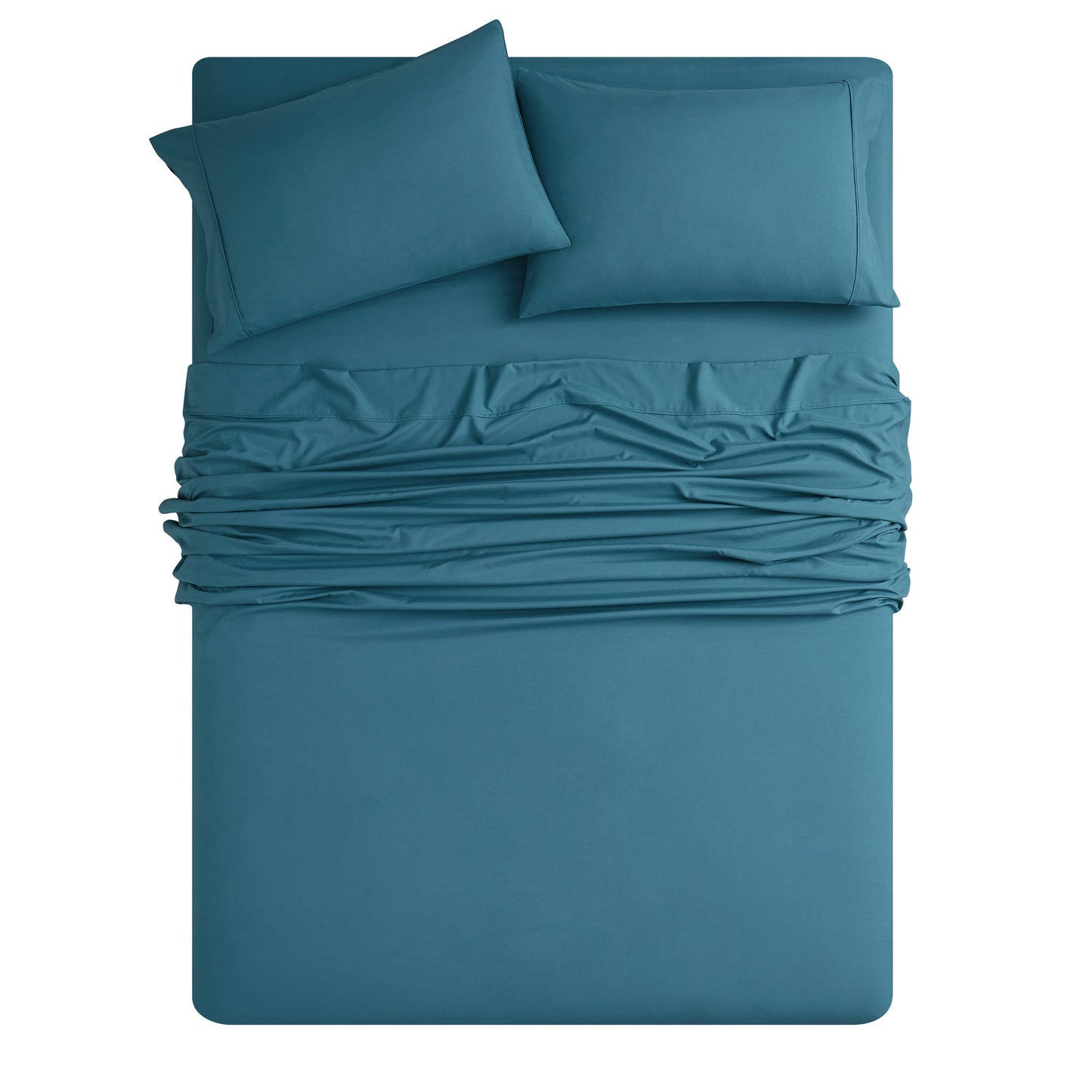 Rynx | Bamboo 2000 Thread Count 6-Piece Luxury Sheet Set - Organic, Cooling, 16 Inch Deep Pocket, Egyptian Luxury with Bonus Pillowcases - Shrink and Fade Resistant