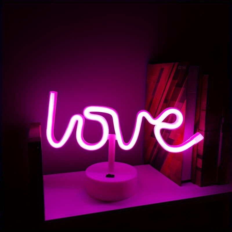 Rynx | NeonLove - LED Neon Table Lamp for Bedroom and Party Decoration
