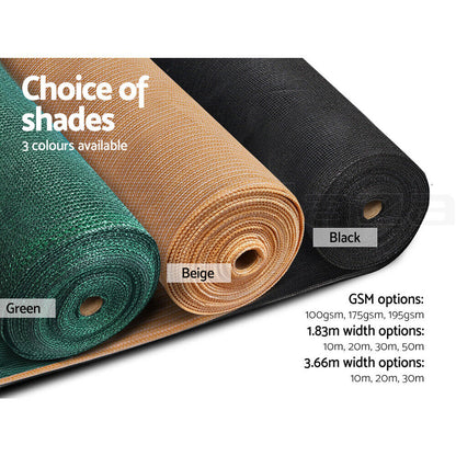 RYNX | Clothes Shade Sail 50 70 Uv Net Roll Garden Outdoor Black Beige Green