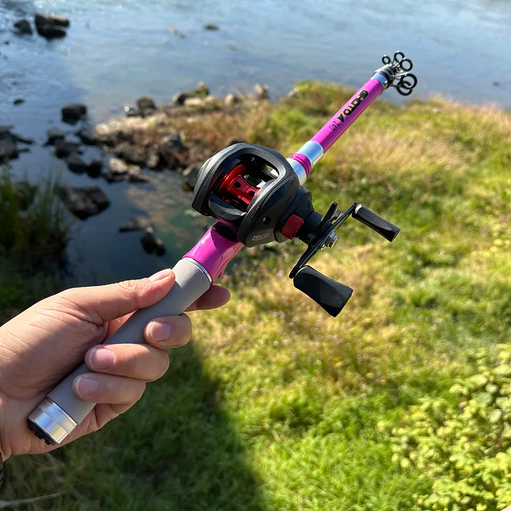 Rynx | Telescopic Fishing Rod and Reel Combination