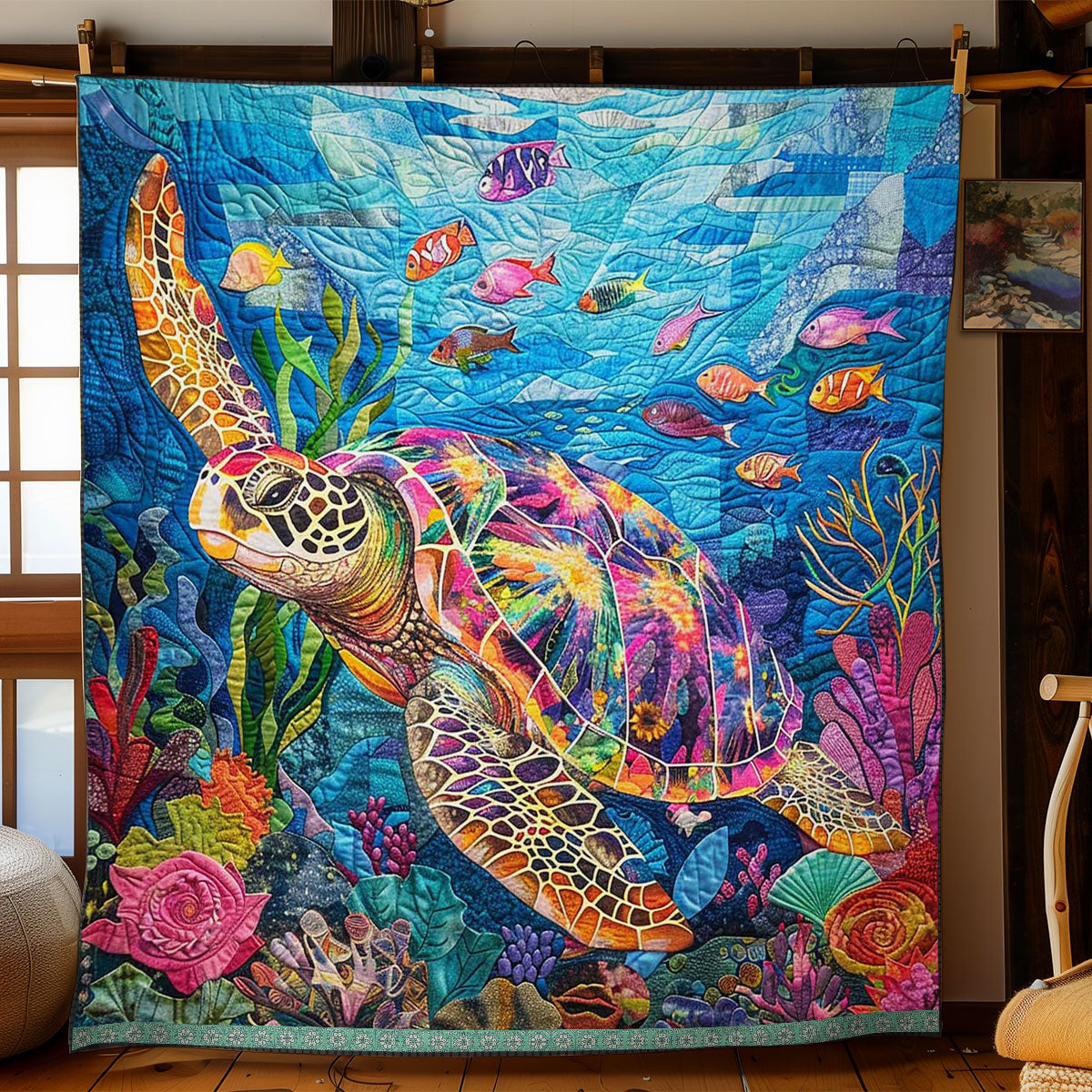Rynx | Purple Turtle Quilt