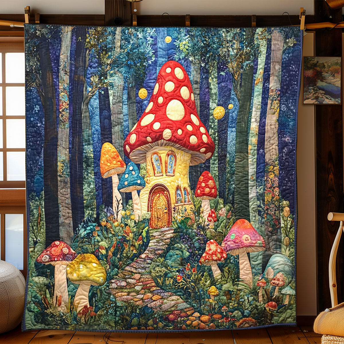 Rynx | Mushroom Men's Quilt