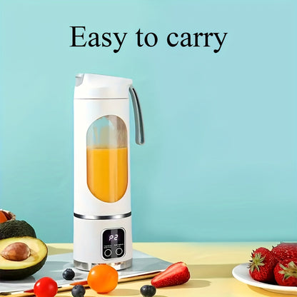 Rynx | Portable USB-Rechargeable Blender & Juicer – Easy to Clean, Perfect for Fruit & Vegetable Drinks, Milkshakes, 10.14oz to 16.91oz Capacity