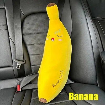 Rynx | Plush Cartoon Animal Car Seat Belt Covers for Kids: Universal Shoulder Padding Protector