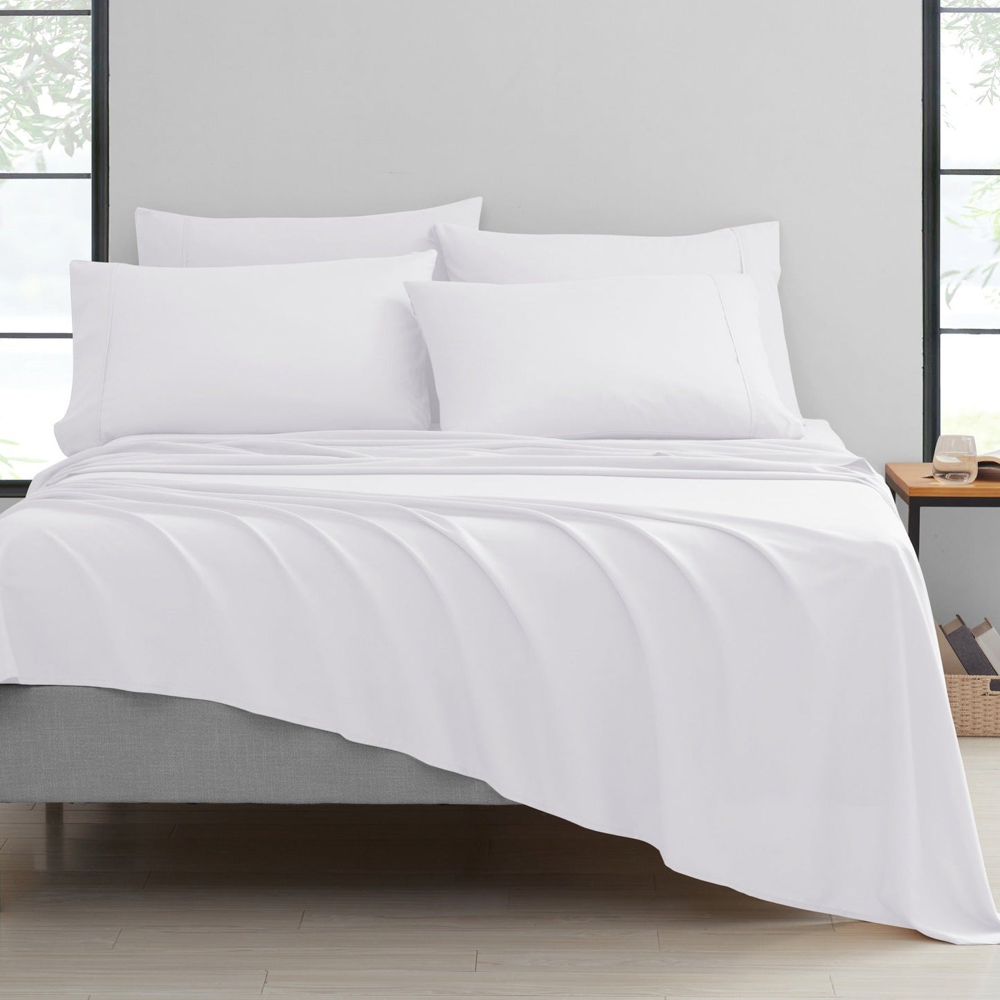 Rynx | Bamboo 2000 Thread Count 6-Piece Luxury Sheet Set - Organic, Cooling, 16 Inch Deep Pocket, Egyptian Luxury with Bonus Pillowcases - Shrink and Fade Resistant