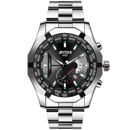 Rynx | Luminous Waterproof Automatic Calendar Skeleton Watch
