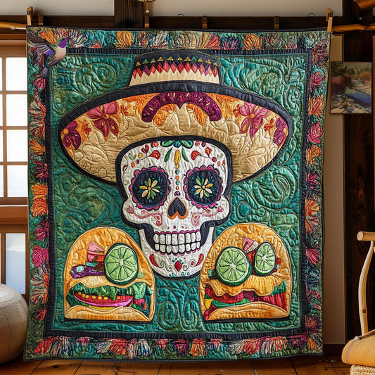 Rynx | Mexican Skull Fest Quilt