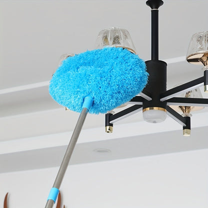 Rynx | Extendable Ceiling Fan Cleaner Duster - Removable and Washable Microfiber Brush, Reaches High Ceilings - Dust Removal for Fans, Furniture, Cars & More - Ideal for Bedroom, Living Room, and Wall Cleaning