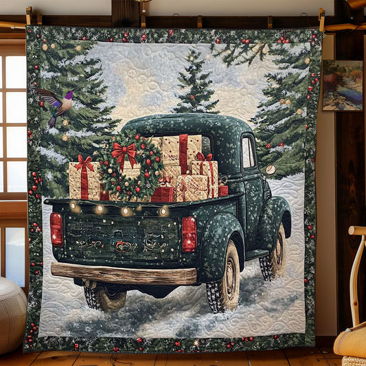 Rynx | Festive Christmas Truck Quilt