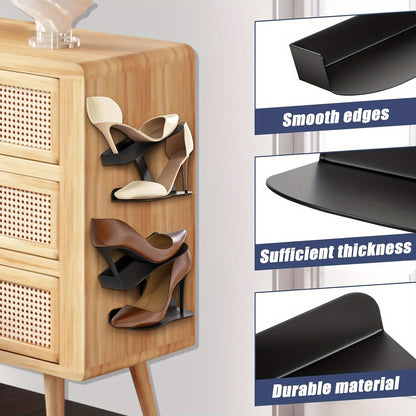 Rynx | SneakerRack - Wall Mounted Shoe Display Shelf - Metal Sneaker Organizer