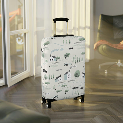 Rynx | Stylish Luggage Tag Set: Trendy Cover & Customization Kit