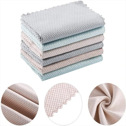 Rynx | Fish scale microfiber polishing cleaning cloth
