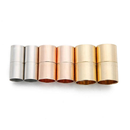 Rynx | Enhance your leather bracelet style with luxurious magnetic clasp set