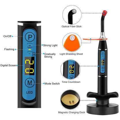 Rynx | 5W Wireless Dental LED Curing Light