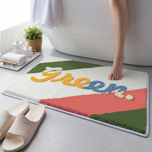Rynx | Happy Green Bath Mat