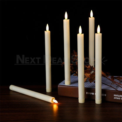Rynx | 6 Pcs - Flame LED lights with remote control