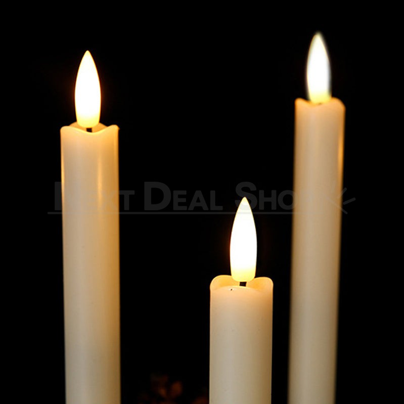 Rynx | 6 Pcs - Flame LED lights with remote control