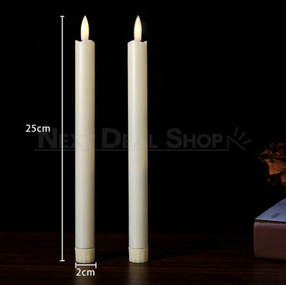 Rynx | 6 Pcs - Flame LED lights with remote control