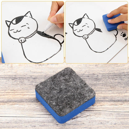 Rynx | 6 Kits Whiteboard Pen Clip Erasable Writing Drawing Board