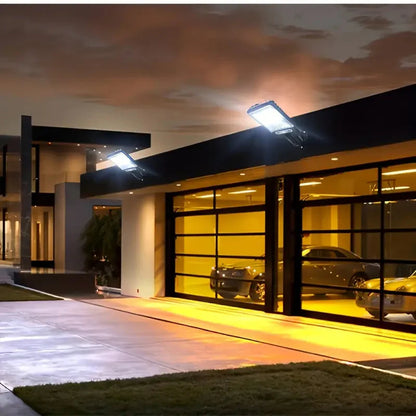 Rynx | 6-Pack: Solar Powered Motion Sensor Outdoor Garden Lighting with 108 COB LED Lights