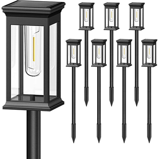 Rynx | 6-Pack: Solar Powered Stake Light IP65 Waterproof Automatic On Off