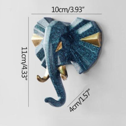 RYNX | Pcs Set Animals Head Wall Hooks