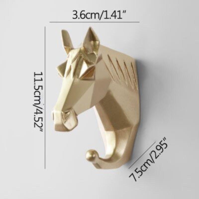 RYNX | Pcs Set Animals Head Wall Hooks