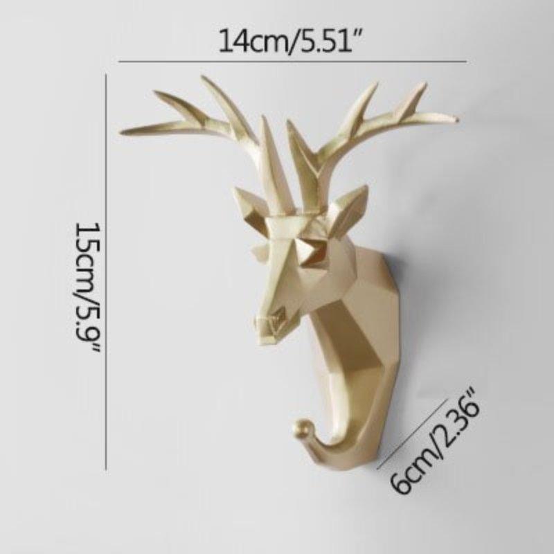 RYNX | Pcs Set Animals Head Wall Hooks