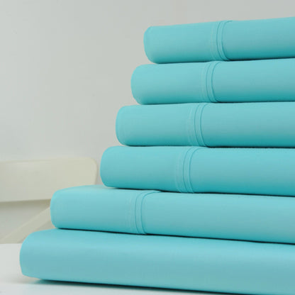 Rynx | 6-Piece: 1200 Thread Count Cotton Sheet