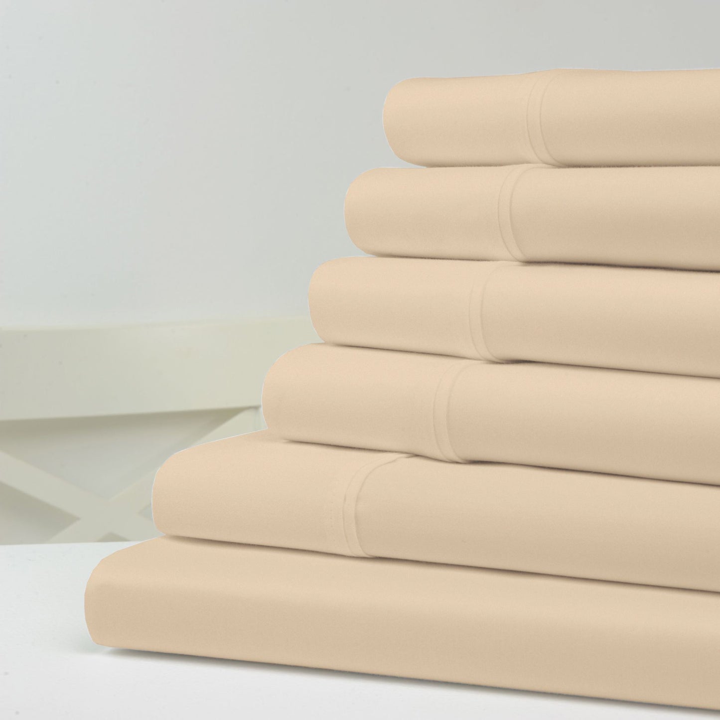 Rynx | 6-Piece: 1200 Thread Count Cotton Sheet
