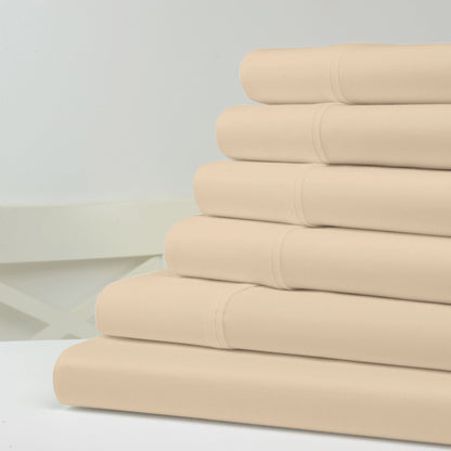 Rynx | 6-Piece: 1200 Thread Count Cotton Sheet