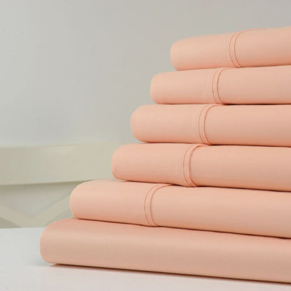 Rynx | 6-Piece: 1200 Thread Count Cotton Sheet
