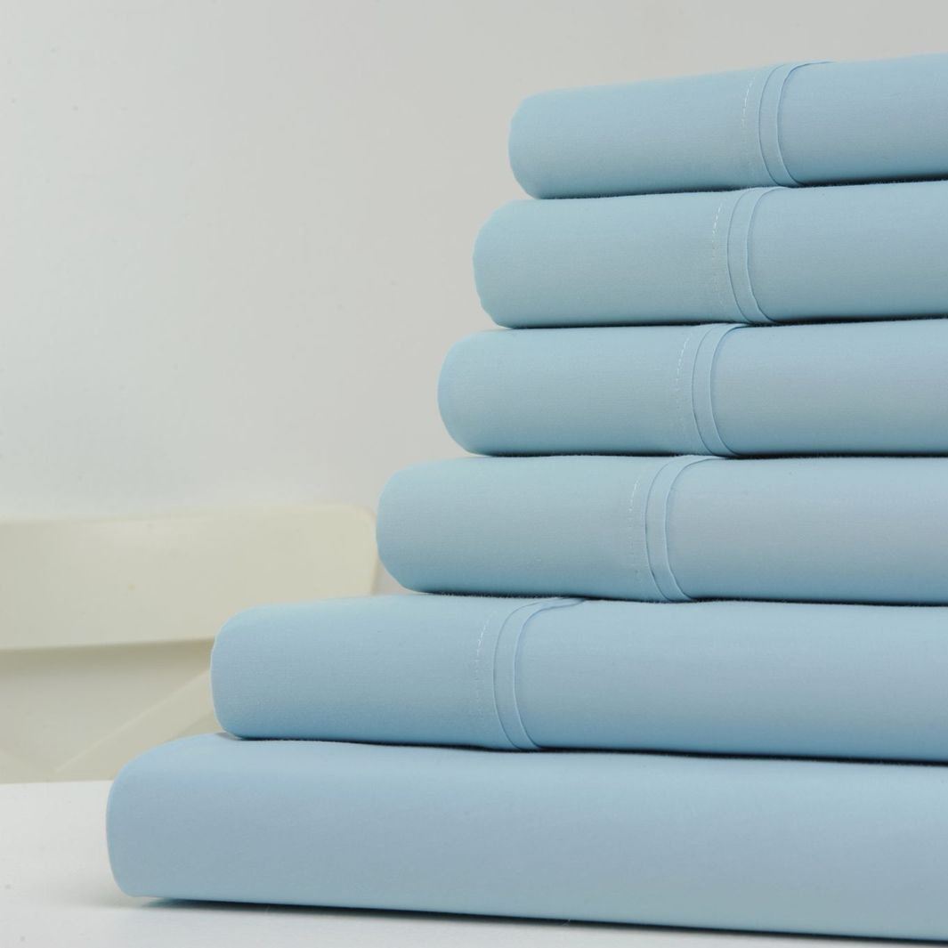 Rynx | 6-Piece: 1200 Thread Count Cotton Sheet
