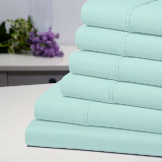 Rynx | 6-Part: Bamboo 1800 Number Extra Soft Luxury Bedding Set