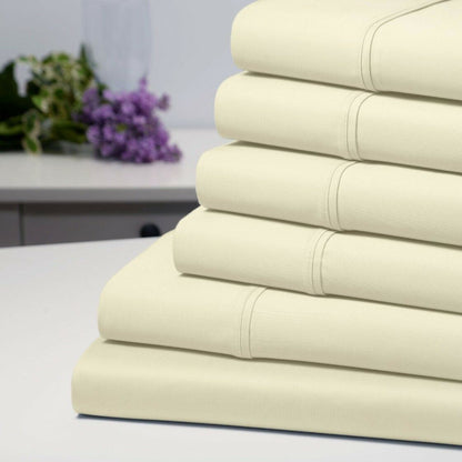 Rynx | 6-Part: Bamboo 1800 Number Extra Soft Luxury Bedding Set