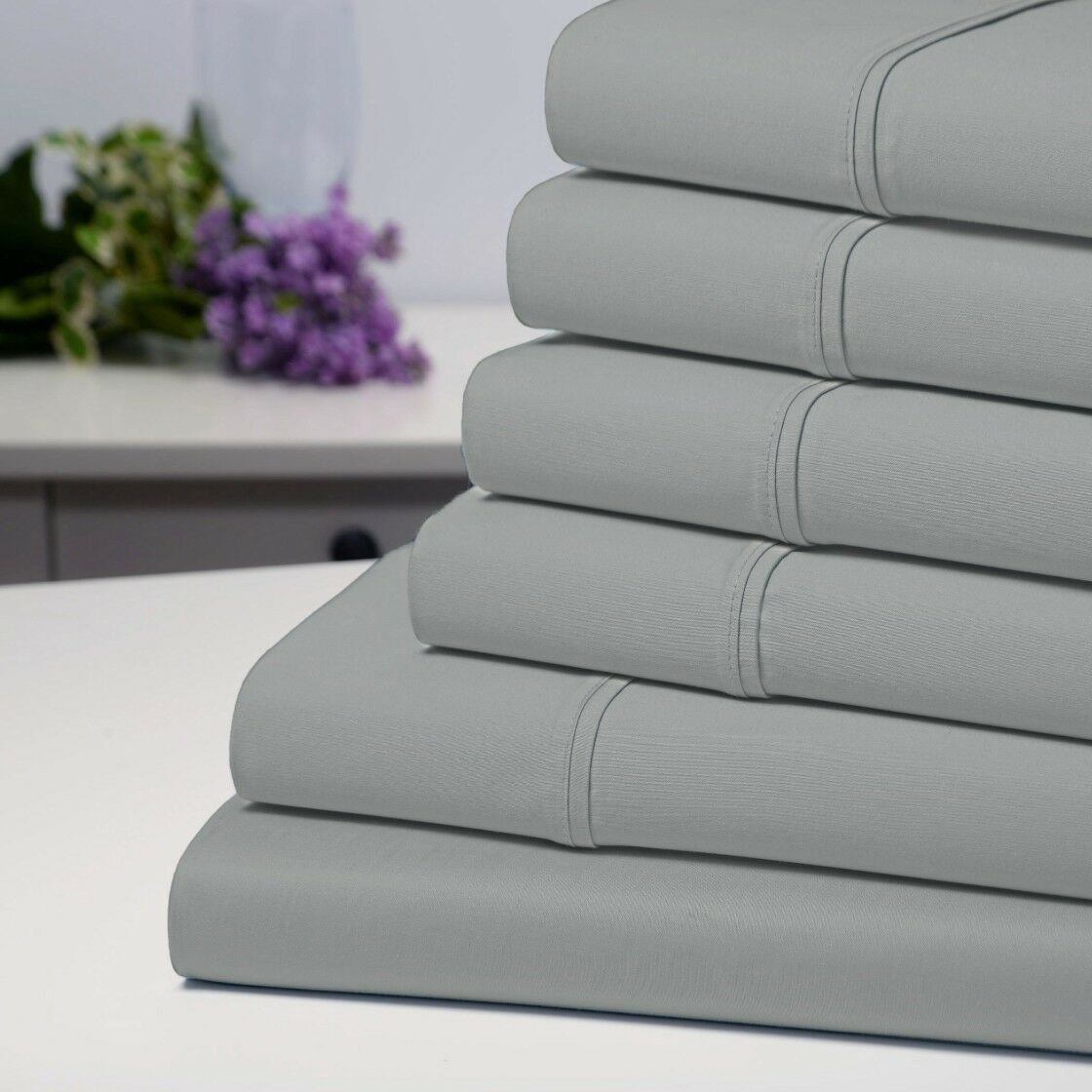 Rynx | 6-Part: Bamboo 1800 Number Extra Soft Luxury Bedding Set