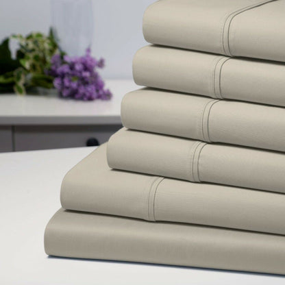 Rynx | 6-Part: Bamboo 1800 Number Extra Soft Luxury Bedding Set
