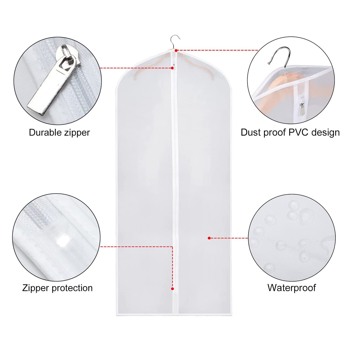 Rynx | 6-piece: Zilink Clear Garment Bag