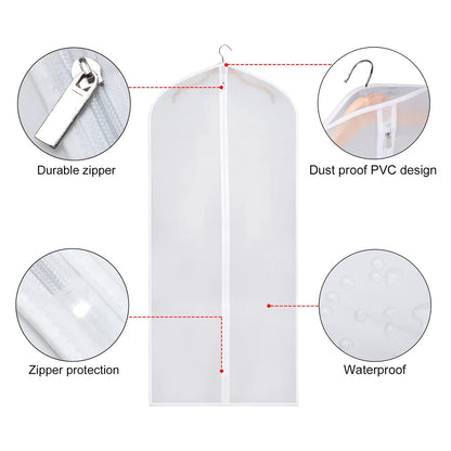 Rynx | 6-piece: Zilink Clear Garment Bag