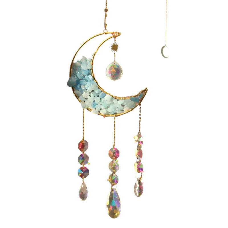 Rynx | LunaPrism Dreamcatcher – Enchanting Moonlight Decoration for Peaceful Spaces